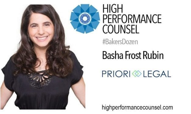 #BakersDozen: LegalTech CEO & Co-Founder Basha Rubin
