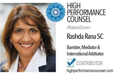 On #BakersDozen: Rashda Rana SC (QC) – Leading Barrister, Mediator and International Arbitrator