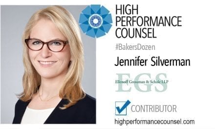 On #BakersDozen: Jennifer Silverman In Interview with High Performance Counsel