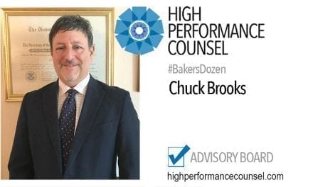 On #BakersDozen: Chuck Brooks In Interview With High Performance Counsel