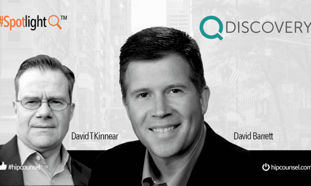 In the #Spotlight: David Barrett CEO of QDiscovery Speaks With High Performance Counsel