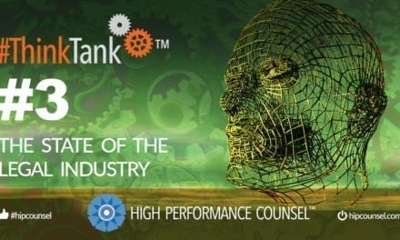 #ThinkTank State of the Legal Industry Briefing #3 – NOVEMBER 8, 2019