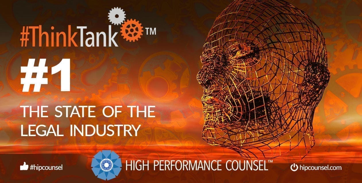 #ThinkTank State of the Legal Industry Briefing #1: April 12, 2019