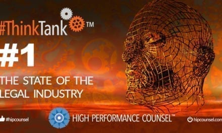 #ThinkTank State of the Legal Industry Briefing #1: April 12, 2019