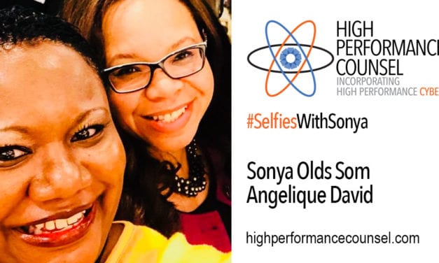 High Performance Counsel Presents: Angelique David Executive Managing Director of Ziegler On #SelfiesWithSonya