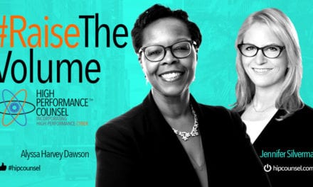 On #RaiseTheVolume: Alyssa Harvey Dawson, GC and Head of Legal at Sidewalk Labs In Interview With Jennifer Silverman